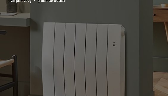 Radiateur électrique dans un intérieur